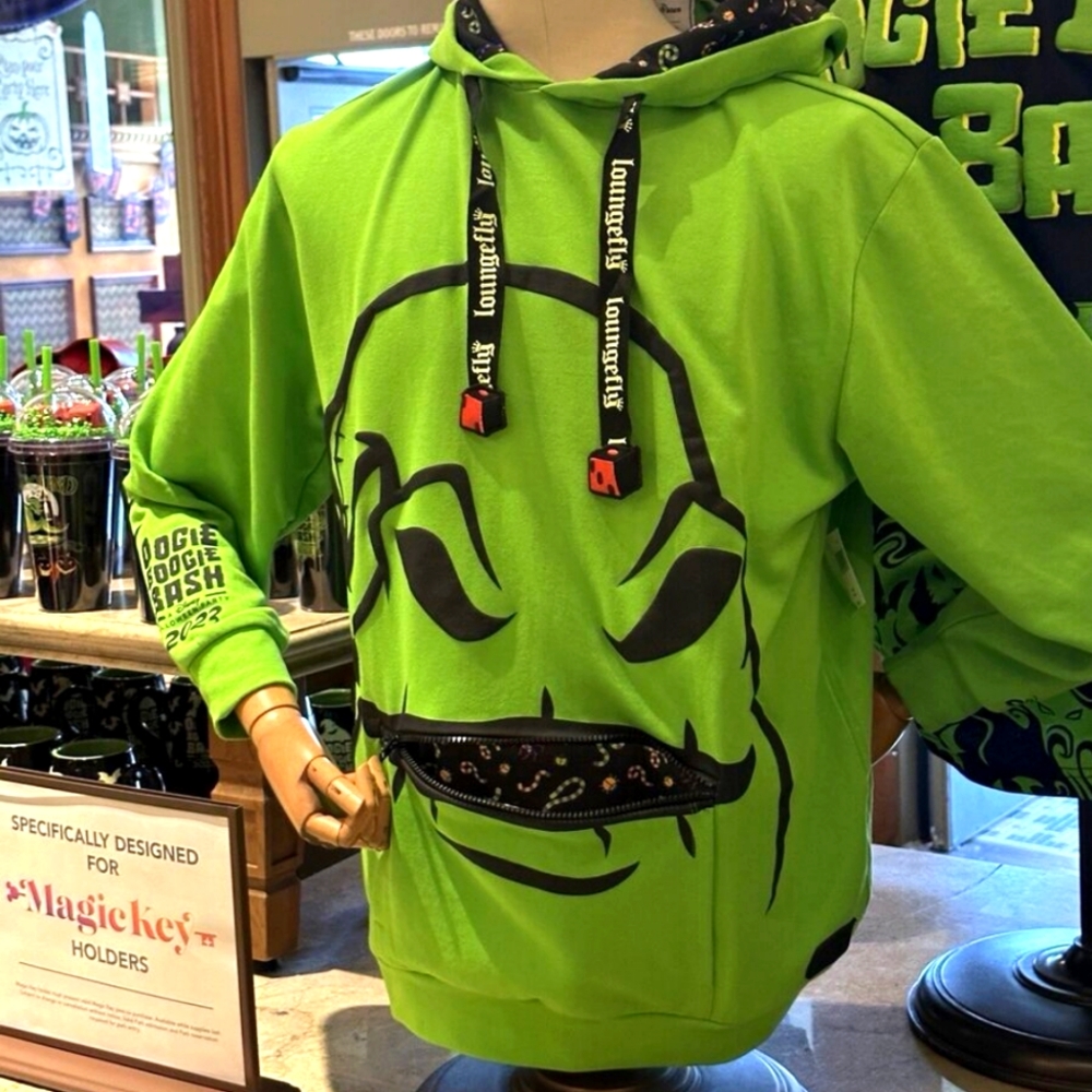 Disney Oogie Boogie Bash Halloween Party 2023 Loungefly Hoodie XL